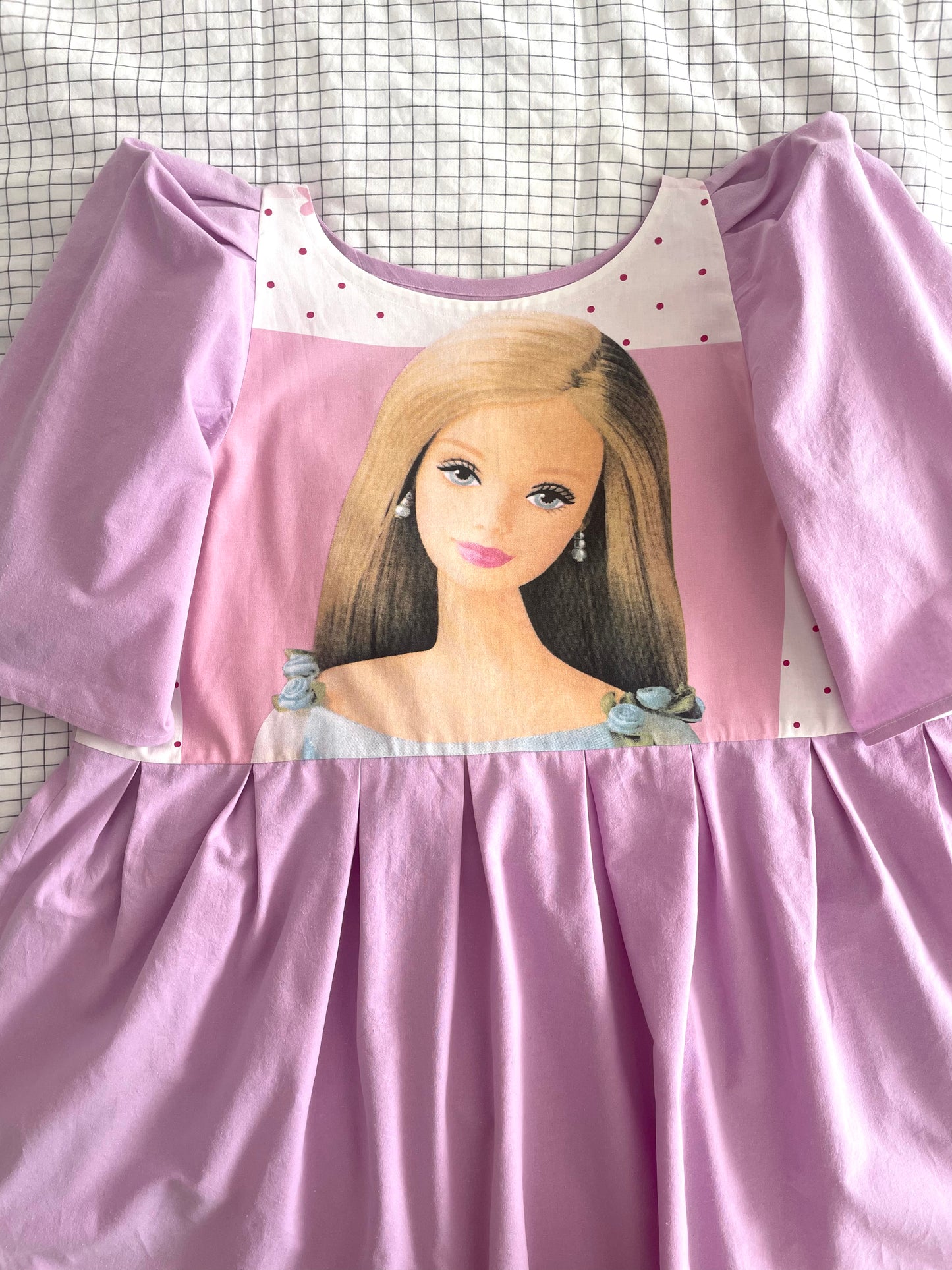 XL-2XL (3XL)  lilac Barbie dress