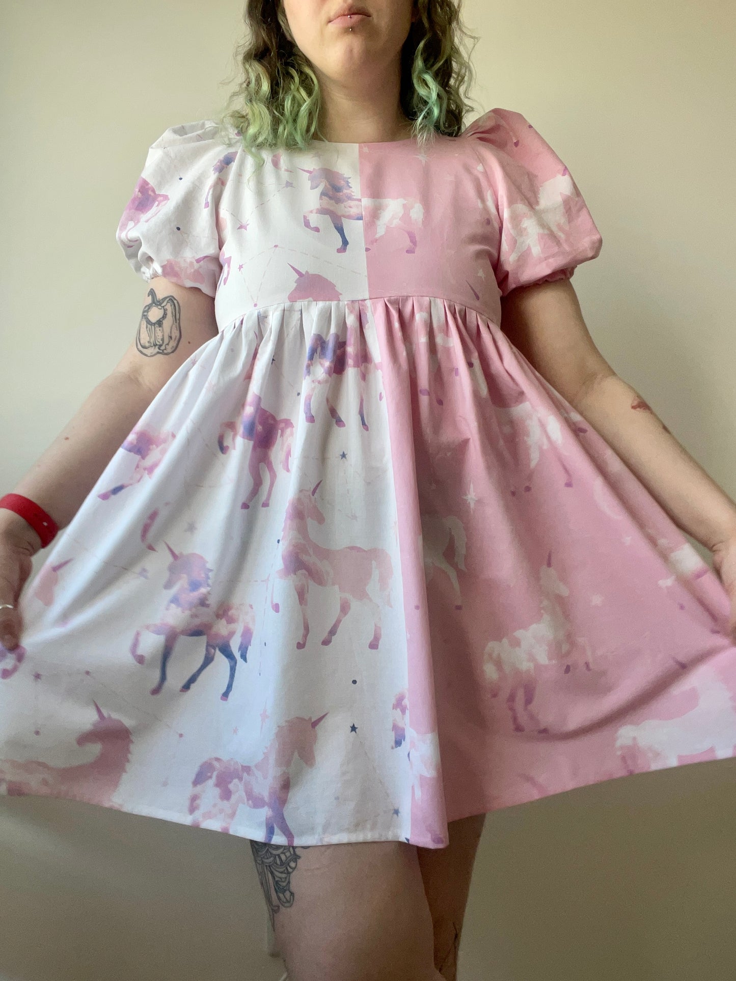 M-L (XL) unicorn dress