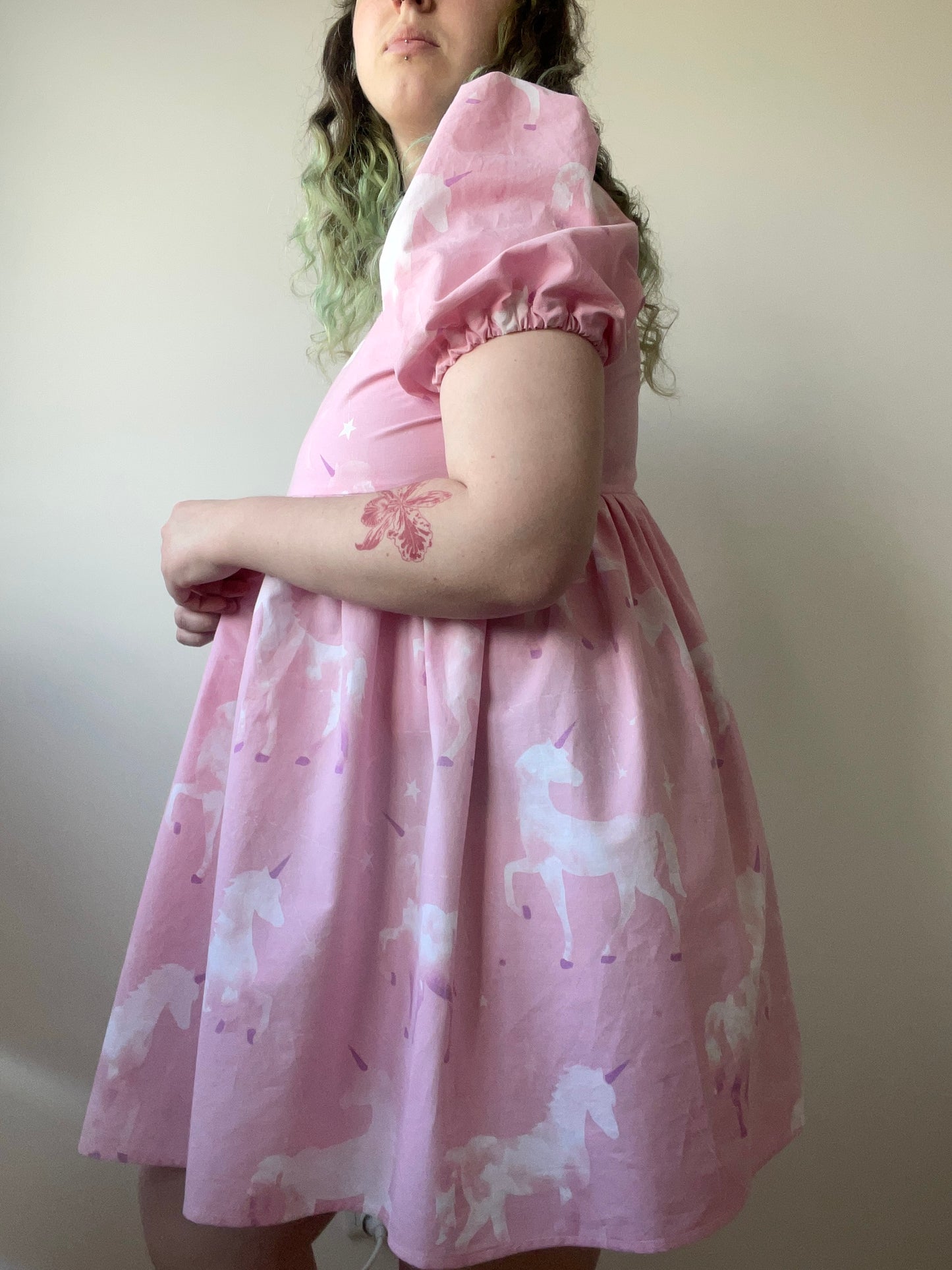 M-L (XL) unicorn dress