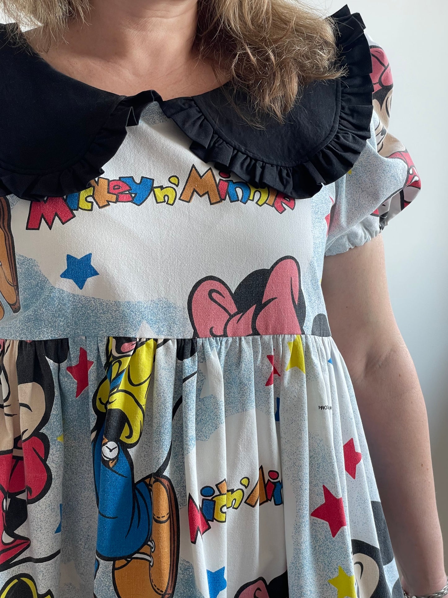 XS-S (M) Mickey dress with collar