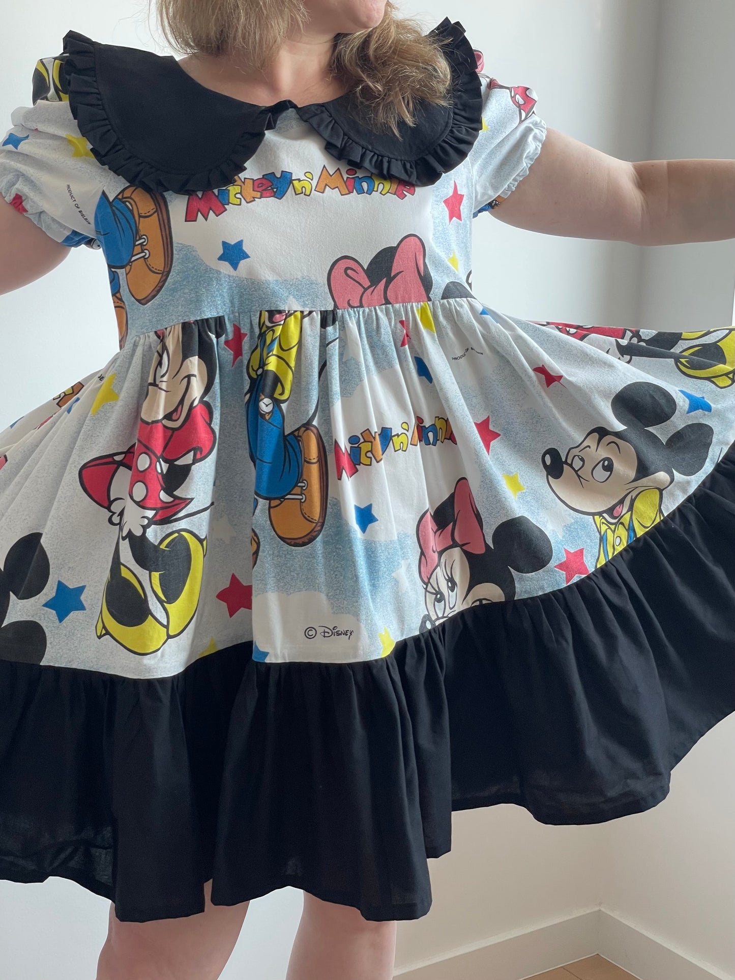 XS-S (M) Mickey dress with collar